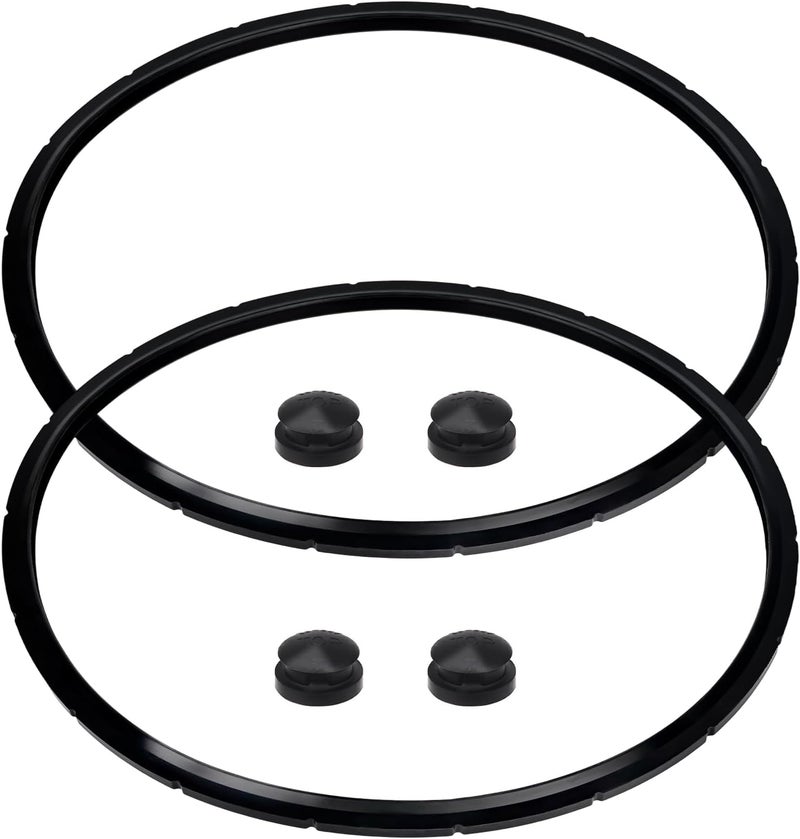 PIHIL Store 2PCS 09985 Pressure Canner Sealing Ring Gasket for Presto 01745 01751 01755 01781 01782, Fits for presto Pressure Cooker 16 18 23 Quart, 4 Overpressure Plug, Pressure Canner Parts - Image 1
